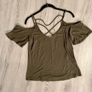 Open Shoulder Shirt